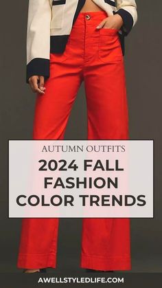 Fall Fashion Colors, Fall Color Trend, Chic Fall Fashion, Trendy Outfit Ideas, Cozy Fall Outfits, Color Trends Fashion, Fall Outfit Ideas, 60 Fashion