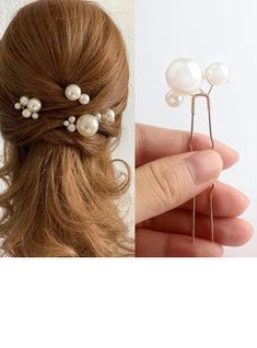 JJ's House Sets Hair Pins Bridal  4.02\"(Approx.10.2cm) Wedding (Set of 6) Hair Accessories 0.98\"(Approx.2.5cm) Alloy Hairpins Pearl Headpieces. #JJ's House #Sets #HairPins #Bridal #Wedding #HairAccessories #Alloy #Hairpins #Pearl #Headpieces Hair Pearls, Bridal Hair Decorations, Hair Pins Bridal, Wedding Headpieces, Hair Accessories Wedding, Pearl Headpiece, Pearl Hair Pins, Accessories Wedding, Hair Decorations