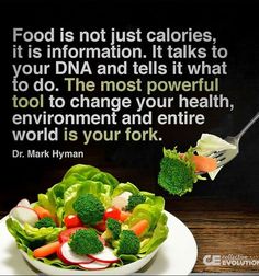 Perfect Description.... Dr Mark Hyman, Mark Hyman, Food Matters, Diet Vegetarian, Food Quotes, Baby Tips, Food Facts