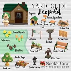 the yard guide for people to enjoy in their backyard