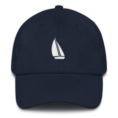 Sail off into the sunset with The Riptide Vibes Sailing Hat 100% chino cotton twill Unstructured, 6-panel, low-profile Made in USA Blue Cotton Dad Hat For Beach, Blue Cotton Beach Dad Hat, Six-panel Dad Hat For Summer Beach, Summer Beach Dad Hat Six-panel, Summer Six-panel Dad Hat For Beach, Nautical Cap For Boating, Nautical Style Cap For Boating, Casual Navy Sun Hat With Curved Brim, Navy Casual Sun Hat With Curved Brim