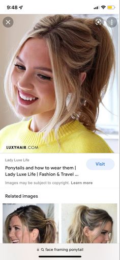 Face Framing Hair In Ponytail, Face Framing Hair Ponytail, Face Framing Layers Long Hair Updo, Face Framing Hair Updos, Ponytail Framing Pieces, Ponytail With Face Framing Layers, Face Framing Pieces In Ponytail, Ponytail With Framing Pieces