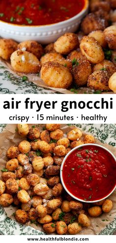 air fryer gnocchini crispy 15 minutes healthy