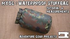 the mog waterproof stuff bag with instructions on how to use it for camping