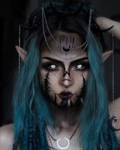 Halloween Maquillaje, The Sorceress, Cute Moth, Woodland Elf, Elf Cosplay, Gyaru Makeup, Goth Fairy