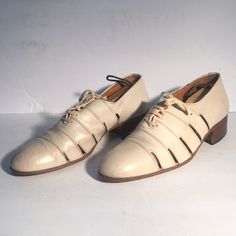 Vintage 1970’s Jean Pierre Clemente Beige Leather Sandals, Very Good Condition-Leather & Soles Shoes Vintage, Vintage Jeans, Leather Sandals, Derby, Mens Jeans, Men's Shoes, Oxford, Size 7, Man Shop