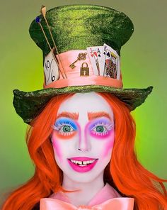 Madd Hatter Costume, Mad Hatter Makeup, Mad Hatter Halloween Costume, Mad Hatter Cosplay, Alison Wonderland, Alice In Wonderland Costume, Wonderland Costumes, Halloween Makeup Inspiration