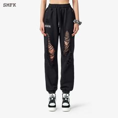 SMFK Dark Dance Jogging Pants Size Chart ( in CM ) Waist Hip Length 0 60 108 101.5 1 64 112 103 2 68 116 104.5 Material: Cotton. Hip Hop Full Length Pants For Fall, Hip Hop Style Full Length Pants For Fall, Stretch Punk Pants For Streetwear, Hip Hop Pants For Fall, Hip Hop Style Stretch Full Length Pants, Hip Hop Style Stretch Full-length Pants, Hip Hop Full Length Stretch Pants, Hip Hop Style Stretch Bottoms For Streetwear, Ripped High Waist Pants For Streetwear