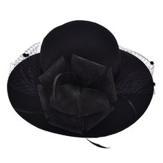 PRICES MAY VARY. Sizes: one size (approx. 57.5cm), one size fits most adults. Brim:11cm, Height: 10cm Material: 100% Wool Totally handmade, classic design. Decorated with flower and veil netting. Great for tea party, church, Kentucky derby, outdoor activities,etc. The hat has adjustable band inside that you can draw up and tie to make it fit better for a smaller head. Winter Church Mini Hats With Short Brim, Winter Mini Hats For Church With Short Brim, Winter Mini Hats With Short Brim For Church, Black Flat Brim Hat For Church, Winter Church Hat With Short Brim, Wide Brim Hats For Church In Winter, Wide Brim Winter Hat For Church, Curved Brim Winter Church Hat, Winter Church Hat With Curved Brim