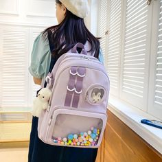 Lining Material : Polyester Closure Type : zipper Backpacks Type : External Frame Gender : Unisex Decoration : NONE Main Material : nylon Item Type : Backpacks Nylon Girls Backpack Korean Elementary Students Schoolbag Large Capacity College Students School Double Shoulder Bag Travel Bag        WHAT ABOUT REFUND?   Fast refund,100% Money Back Guarantee. If your product is defective or doesnt work properly, let us know and well send you a replacement one. We believe in our products so much that we Large Capacity Nylon Backpack For Students, Nylon Backpack Shoulder Bag For Students, Nylon Backpack For Students, Purple Shoulder Backpack For School, Cute Bags With Zipper Closure For Students, Cute Student Bags With Zipper Closure, Back To School Nylon Shoulder Bag With Zipper, Back To School Nylon Shoulder Bag With Zipper Closure, Purple Bags With Large Capacity For Study