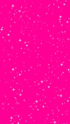 pink and white stars in the night sky