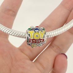 This product is made of S925 silver. Buy 2 get 50%OFF Buy 5 get 55%OFF Buy 8 get 57%OFF Toy Story Land, Bracelet Pandora, Pandora Bracelet, Pandora Charms, Toy Story, Silver Charms, Halloween Shopping, Charms, Charm Bracelet