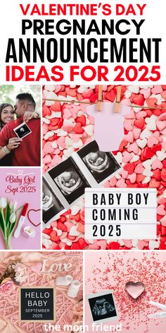 Check out these cute and unique DIY Valentine's Day pregnancy announcement ideas for 2025! Find inspiration for a Valentine's Baby Announcement photoshoot, ideas with siblings, letterboard signs, and cute props like hearts and Cupid. The best way to announce your big news to husband, family, friends, parents, and grandparents!