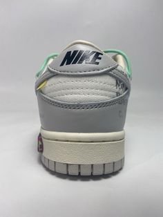 TOP Quality Perfectkicks Nike Dunk SB Low OFF WHITE The 50 NO.4,DM1602-114-Coolsneakers.org Green And Grey