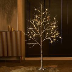 PRICES MAY VARY. 🎄【Realistic faux tree】With white birch bark texture covered,including the base.(NOT just tape wrapped) Invisible wire well hidden inside of the tree,handmade as a piece of art.Easily bringing the look of nature to your home. 🎄【UPGRADED full branches】Different from others on the market,more twigs growing on the branches,looks vivid and vibrant.They are excellent items to place at the front door to offer visitors a warm welcome. 🎄【Bendable tree branches】These branches are stron White Twig Tree, Birch Christmas Tree, Garden Spa, Art For Room, White Birch Trees, Twig Tree, Faux Tree, Amazing Decor, Tree Lights