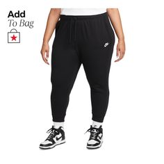 in stock Nike Athleisure Joggers With Comfort Waistband, Nike Athleisure Sweatpants With Comfort Waistband, Nike Sportswear Joggers With Ribbed Waistband, Nike Sports Sweats With Elastic Waistband, Nike Sportswear Sweatpants With Comfort Waistband, Nike Sweatpants With Comfort Waistband, Nike Bottoms With Elastic Waistband For Sports Season, Nike Activewear With Comfort Waistband For Jogging, Nike Athleisure Sweatpants For Gym