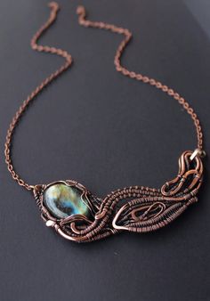 Labradorite Necklace Сopper Pendanr Mother Gift Handmade - Etsy Ukraine Bronze Wire Wrapped Labradorite Necklaces, Bronze Labradorite Wire Wrapped Necklaces, Handmade Freeform Copper Necklaces, Artisan Hand Forged Freeform Necklace, Artisan Hand-forged Freeform Necklace, Artisan Necklace, Labradorite Necklace, Labradorite Necklaces, Wrapped Jewelry