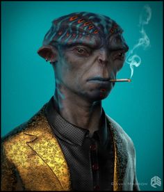 ArtStation - Men In Black: International, Aaron Sims Creative Dnd Space, Esper Genesis, Mib International, Alien Inspiration, Men In Black International, Fermi Paradox, Mob Boss, Neon Noir, Alien Aesthetic