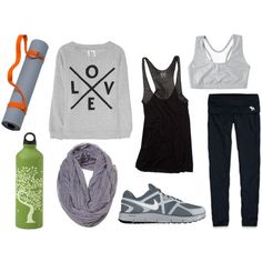 Workout Outfit. Not a fan of the sweater, but love everything else Clothes Athletic, Running Clothing, Outlet Nike, Sport Bras, Cheap Nike Air Max, Men Nike, Nike Outlet, Nike Free Shoes