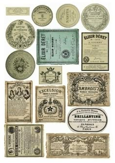 an assortment of different types of paper goods