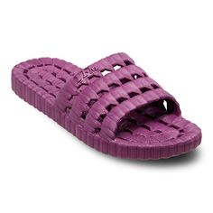 Comfortable and lightweight, these Relax women's slide sandals from Tecs live up to their name. Click this FOOTWEAR GUIDE to find the perfect fit and more! Comfortable and lightweight, these Relax women's slide sandals from Tecs live up to their name. Click this FOOTWEAR GUIDE to find the perfect fit and more! SANDAL FEATURES Easy to carry and lightweight Drainage holes for in water usage Flexible and bendableSANDAL CONSTRUCTION PVC upper and insole EVA midsole Manmade lining and outsoleSANDAL D Shower Shoes, Womens Slides Sandals, Water Sandals, Water Usage, Purple Shoes, Flip Flop Shoes, Unisex Baby Clothes, Womens Slides, Comfortable Sandals