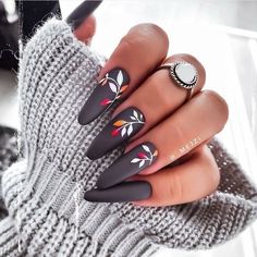 Nail Effects, Nail Swag, Fall Nail Art, Autumn Nails, Fall Nail