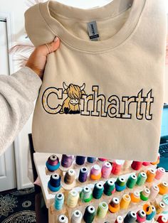 Cow Embroidered Sweatshirt Unisex fit crewneck sweatshirt - 50/50 Blend Unisex fit Cotton Crew Neck Sweatshirt With Embroidered Graphics, Custom Embroidery Relaxed Fit Crew Neck Sweatshirt, Relaxed Fit Sweatshirt With Custom Embroidery And Crew Neck, Custom Embroidered Crew Neck Sweatshirt In Relaxed Fit, Relaxed Fit Crew Neck Sweatshirt With Custom Embroidery, Custom Embroidery Crew Neck Sweater, Custom Embroidered Cotton Crew Neck Sweatshirt, Custom Embroidered Crew Neck Sweater In Relaxed Fit, Embroidered Crew Neck Sweatshirt For Streetwear