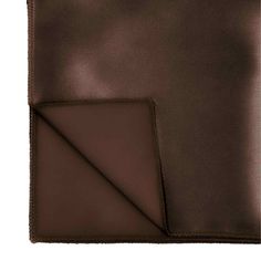 We designed this women’s chestnut brown scarf for female uniform wear. It’s made from the same polyester satin material as our men’s ties, so it creates a professional, matching look among a group of men and women. The scarf is a single layer of lightweight material. It measures 9-inches wide by 45-inches long. (Think of the uniform scarves flight attendants wear to picture the size.) While the scarf is a smaller size, our customers are wearing it a number of ways. Try a simple front knot or tuc Classic Brown Pocket Square For Formal Occasions, Brown Uniform, Female Uniform, Brown Solid Color, Brown Scarf, Brown Scarves, Flight Attendants, Chestnut Brown, Lightweight Scarf