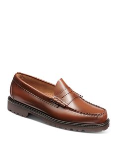 Find G.H.BASS G. H. Bass Larson Lug Slip On Weejun Penny Loafers on Editorialist. G.h. Bass Men's Larson Lug Slip On Weejun Penny Loafers Suede Loafers, G H, Penny Loafers, Leather Loafers, Loafer Shoes, Smooth Leather, Loafers Men, Whiskey