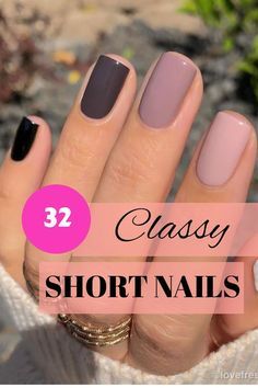 Fall Floral Nails Art Designs, Shorter Nails, Elegant Nail, September Nails, Elegant Nail Art, Short Gel Nails, Fall Nail Trends, Manicure Inspiration, Manicure Ideas