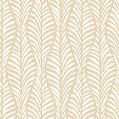 a beige and white wallpaper with wavy lines