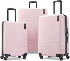 Best Luggage Brands, Pink Suitcase, Best Travel Luggage, Best Suitcases, Cute Suitcases, Samsonite Luggage, Cute Luggage, Best Travel Accessories, Hardside Luggage