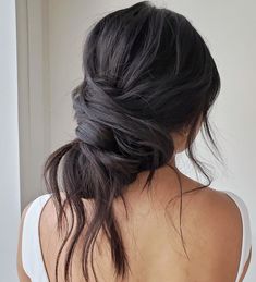 Updo French Twist, Messy Hair Updo, Black Hair Updo Hairstyles, Loose Updo, Ponytail Updo, Hair Adviser, Messy Ponytail, Updo Styles, Long Hair Updo