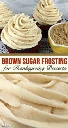 brown sugar frosting for thanksgiving desserts