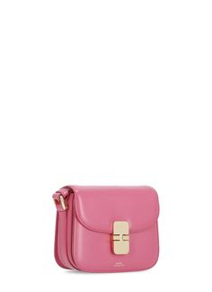 Under flap: 100% Calfskin suede Pink Shoulder Bag With Turn-lock Closure For Evening, Pink Leather Double Flap Bag, Chic Pink Calf Leather Bag, Chic Pink Bag With Turn-lock Closure, Chic Pink Shoulder Bag With Turn-lock Closure, Pink Leather Flap Bag With Gold-tone Hardware, Chic Calf Leather Bag With Turn-lock Closure, Pink Leather Flap Bag For Formal Occasions, Formal Pink Leather Flap Bag