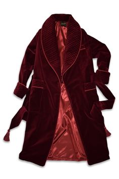 fullredrobe-quilted-velvet-robe-smoking-jacket-dressing-gown Vampire Clothes Men, Calvin Fischoeder, Dressing Gown Men, Quilted Shawl, Mens Robes, Velvet Dressing Gown, Winter Gowns, Mens Dressing Gown, Monogram Robes