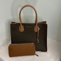 Nwt Authentic Michael Kors Handbag And Wallet Set. Never Used Comes With Dust Bag Nwt Reposhing This Item I Purchased From @Addingvalue. Loved It, But Ready To Rotate For Something New. Questions? Leave A Comment Below! Michael Kors Brown Satchel For Daily Use, Michael Kors Brown Satchel For Travel, Michael Kors Brown Travel Satchel, Michael Kors Rectangular Shoulder Bag In Cognac, Michael Kors Rectangular Cognac Shoulder Bag, Michael Kors Brown Satchel For On-the-go, Michael Kors Brown Satchel For Everyday Use, Michael Kors Brown Wallet For Travel, Michael Kors Brown Travel Wallet