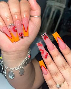 Houston Nails, Bad Bunny Nails, Acrylic Nail Designs Coffin, Bunny Nails, Long Acrylic Nail Designs, Ombre Acrylic Nails, Nails 2022, Simple Acrylic Nails, Classy Acrylic Nails