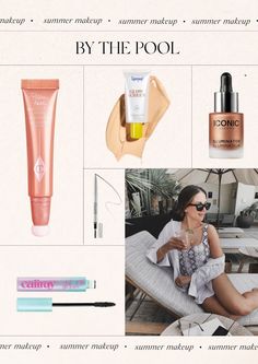 What's In My Makeup Bag For Summer | The Teacher Diva: a Dallas Fashion Blog featuring Beauty & Lifestyle Summer Vs Winter, Skincare Routine 20s, Vacation Makeup, Iconic London Illuminator, Skincare Sunscreen, Whats In My Makeup Bag, In My Makeup Bag, My Makeup Bag, Beach Makeup