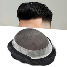 Toupee For Men Hair Pieces Real Human Hair French Lace Hair System For Men Mens Toupee Hair System Hair Piece For Men Natural Hairline 7x10medium Light Density 1b# Off Black Hair Pieces For Men, Hair French, Mens Toupee, Men Hair, Hair System, Lace Hair, Beauty Saloon, Real Human Hair, French Lace