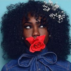 5 Things Only Natural Girls Understand Black Hair Afro, Ombre Bob, Twisted Hair, Red Tent, Flowers In Her Hair, Female Portraits, 인물 사진, Afro Hairstyles