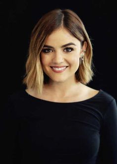 30+ Bob Hair Cuts | Bob Hairstyles 2015 - Short Hairstyles for Women Hairstyles Ombre, Celebrity Short Hair, Short Ombre, Short Ombre Hair, Hair 2018, Ombre Hair Color, Lucy Hale