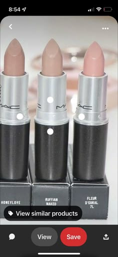 Summer Lipstick Colors, Mac Makeup Lipstick, Nude Lip Makeup, Summer Lipstick, Shimmer Lipstick, Minimal Makeup Look, Lip Color Lipstick, Makeup Nails Designs