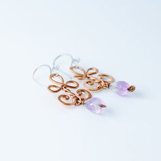 Stainless Steel and Copper Earrings with Amethyst Gemstone.• Sold in pairs• Material: High Quality Stainless Steel and Copper• Gemstone: Amethyst• Size Hoops 60mm x 20mm• Waterproof earrings Bohemian Amethyst Chandelier Earrings Gift, Amethyst Chandelier Earrings For Pierced Ears As A Gift, Amethyst Chandelier Earrings As Gift, Waterproof Earrings, Birthstone Earrings, In Pairs, Amethyst Jewelry, Gold Piece, Birthstone Earring