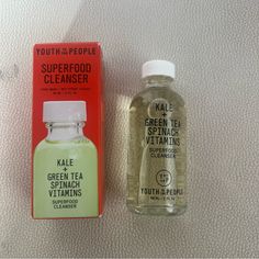 Brand New Never Used Still In Packaging Full Size Product Youth To The People Skincare, Superfood Cleanser, Youth To The People, Unisex Skincare, Skin Care Women, Face Cleanser, Face Wash, Green Tea, Pinterest Likes