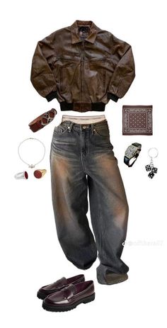 Throwing Fits, Accessory Inspo, Male Clothing, Street Style Outfits Men, Street Fashion Men Streetwear, Outfit Inspo Casual, Guys Clothing Styles, Leather Jacket Outfits, Mens Outfit Inspiration