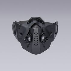 🐣. Offer Xtras! CYBER FACE MASK for $88.00 Techwear Mask, Mascara Oni, Futuristic Mask, Mode Steampunk, Techwear Fashion, The Fold Line, Half Mask, Face Face, Cool Masks