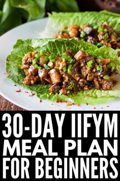 Iifym Meal Plan, 30 Day Meal Plan, Pegan Recipes, Iifym Recipes, Clean Eating Plans, Day Meal Plan, Egg Diet Plan, Macro Friendly Recipes, Low Carb Diets