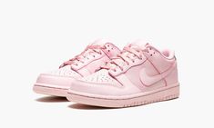 Shop Dunk Low "Prism Pink" at Stadium Goods, the world's premier marketplace for authentic sneakers and streetwear. In stock and ready to ship. Trendy Shoes Sneakers, Dr Shoes, Pretty Shoes Sneakers, Shoe Wishlist, Cute Nike Shoes, Fresh Shoes, Cute Nikes, Girly Shoes, Pink Nikes