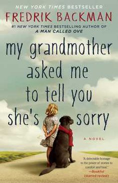 a book cover for my grandmother asked me to tell you she's sorry